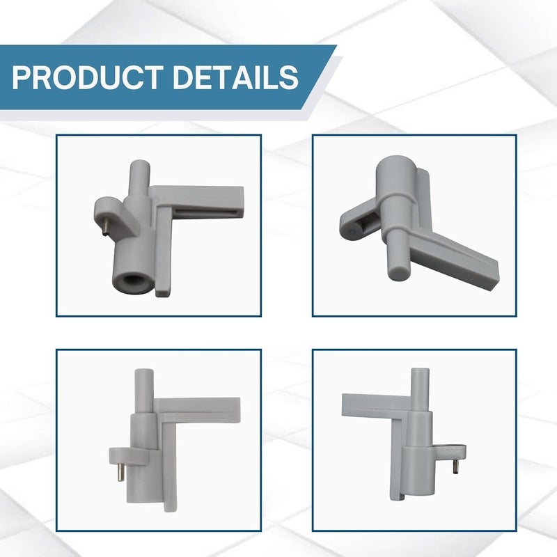 KH866 Choke Lever Suitable for Subaru/Robin EX17, EX21, EX170, EX210 277-43801-01 1PC, White - Image 4